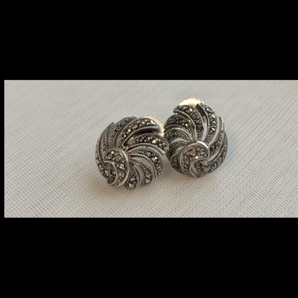 Vintage Sterling Silver BIRKS Earrings